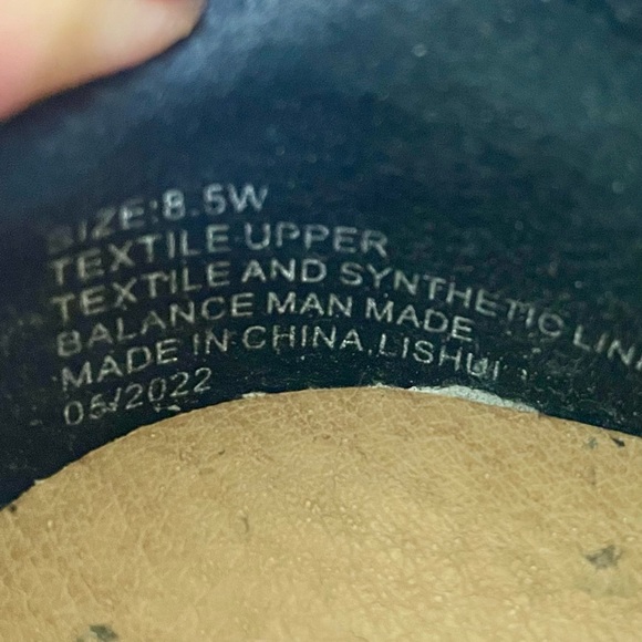 Lane Bryant Slip On Sneaker Black Mesh Tennis Shoe Size 8.5 Wide - Picture 11 of 11